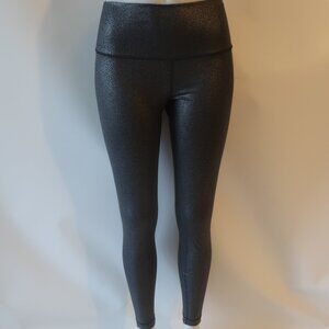 COPY - Womens Lululemon Silver, Black Leggings 8 *